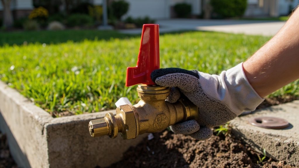 How to Shut Off Main Water Valve in San Jose CA 95112