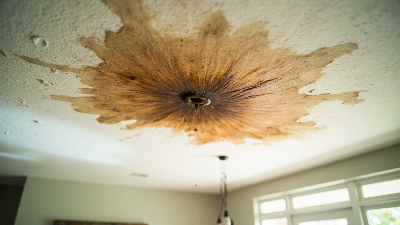 Why San Jose Homes Develop Ceiling Discoloration and Moisture Stains