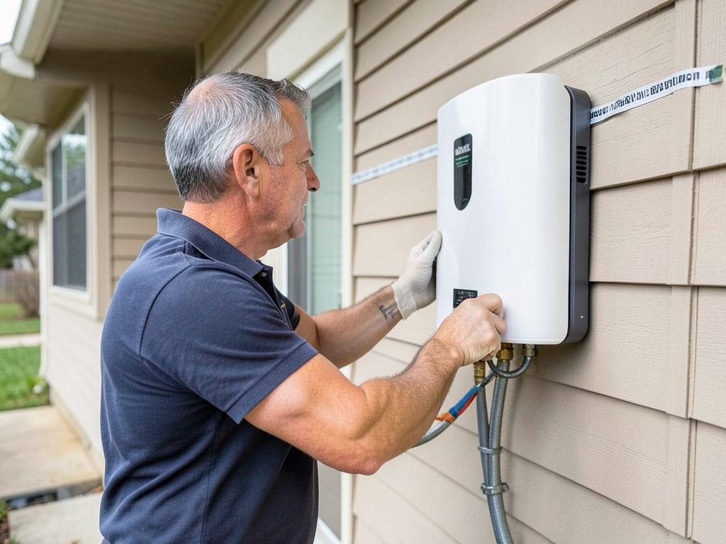 Deciding where to place your new tankless water he