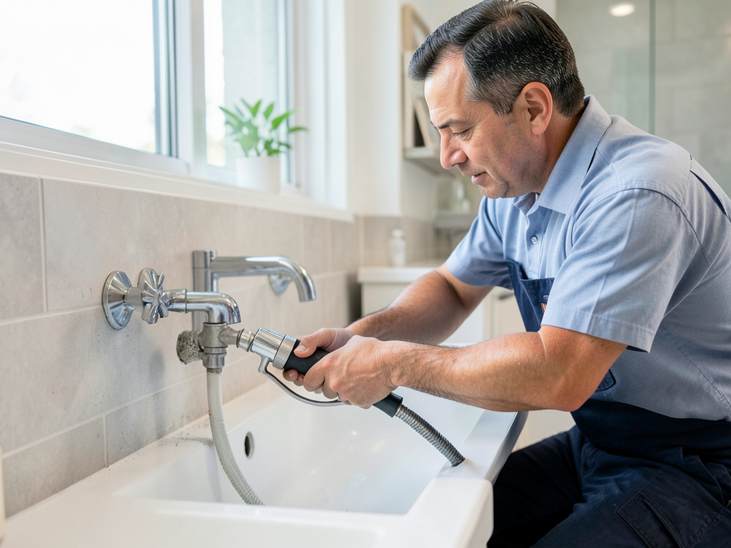 How to clear out a bathroom sink drain that s slow